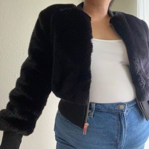 Faux Fur Jacket